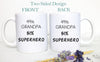 49% Grandpa 51% Superhero - White Ceramic Mug