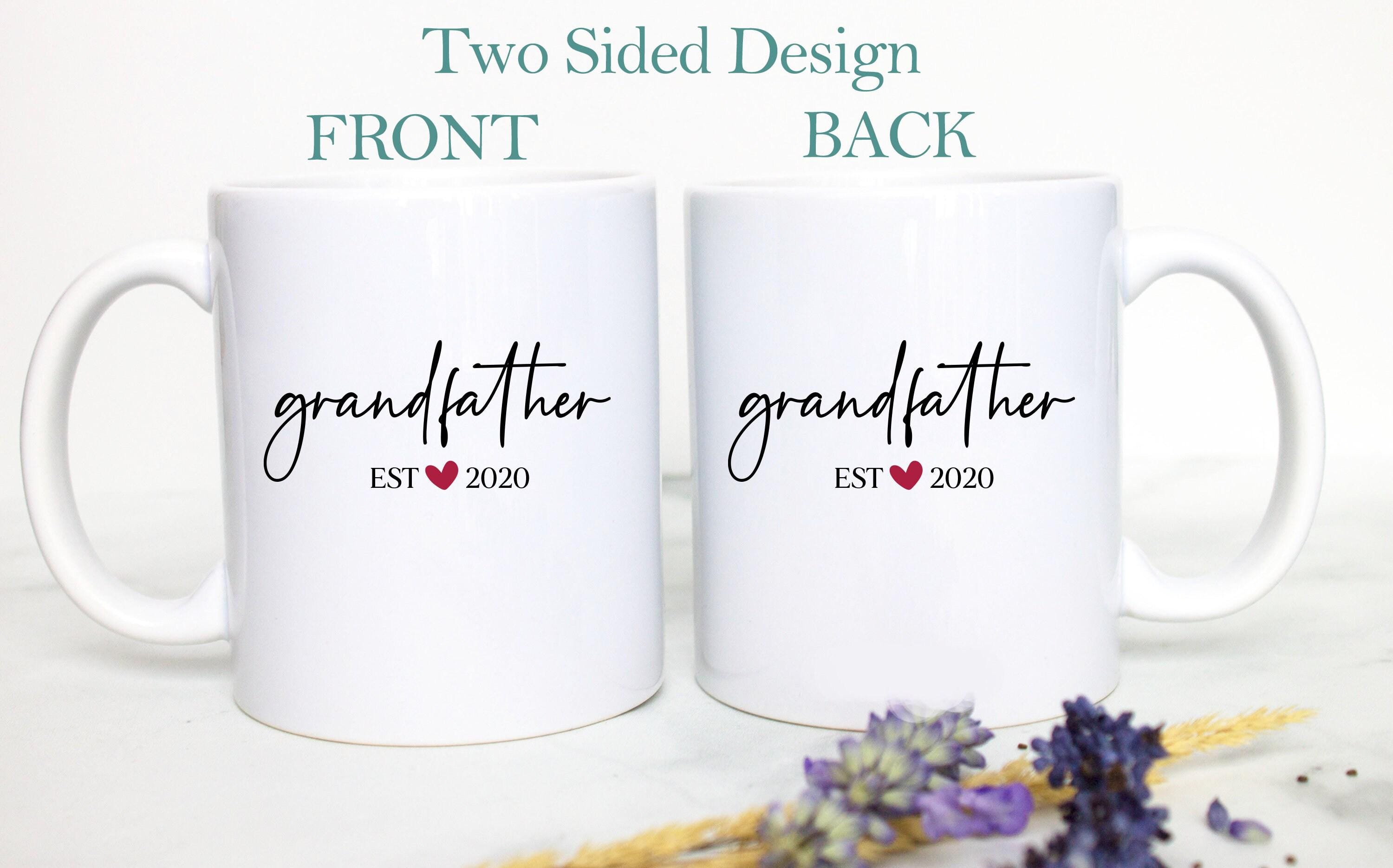 Grandpa and Grandma Est Individual or Mug Set #3 - White Ceramic Mug