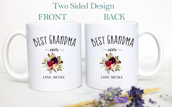 Best Grandma - White Ceramic Mug