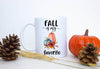 Fall Is My Favorite - White Ceramic Mug