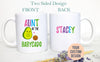 Aunt of the Baby Avocado - White Ceramic Mug