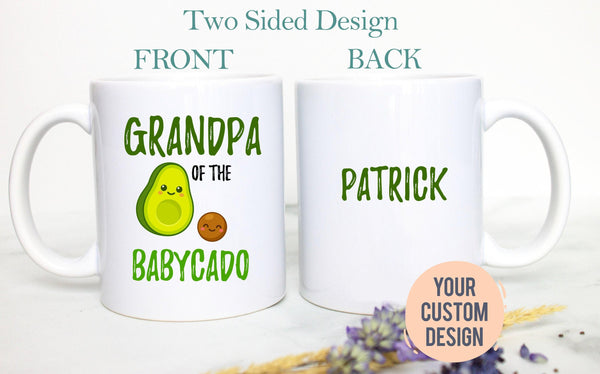 Grandpa of the Baby Avocado - White Ceramic Mug