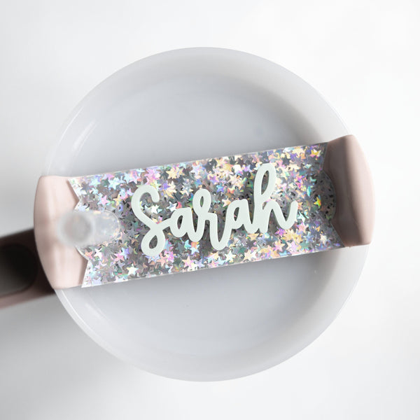 Personalized Tumbler Name Plate Quencher H2.0