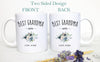 Best Grandpa and Grandma Ever Individual or Mug Set - White Ceramic Mug