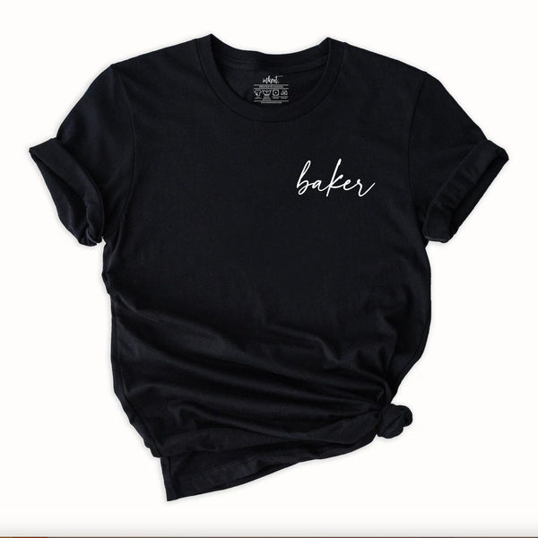 Baker Script T-Shirt