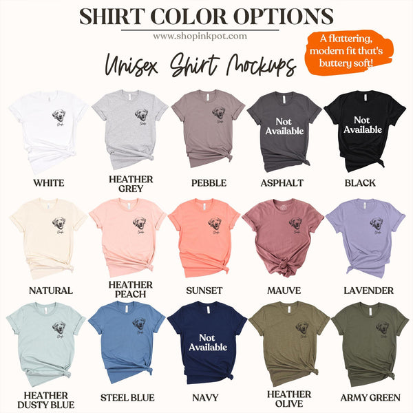 Custom Pet Shirt | Dog Cat Pet Portrait Gift, Custom Dog Photo and Name Shirt, Pet Memorial Lover Gift, Cat Dog Mom Gift, Custom Cat Shirt