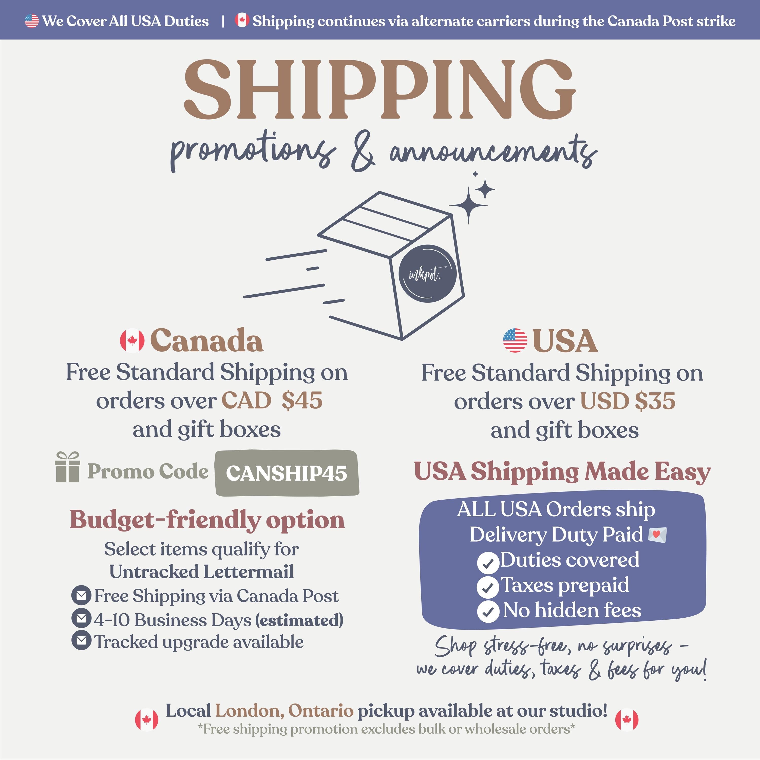 a flyer for a shipping company