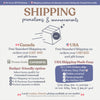 a flyer for a shipping company