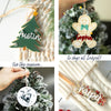a series of four pictures showing different christmas ornaments
