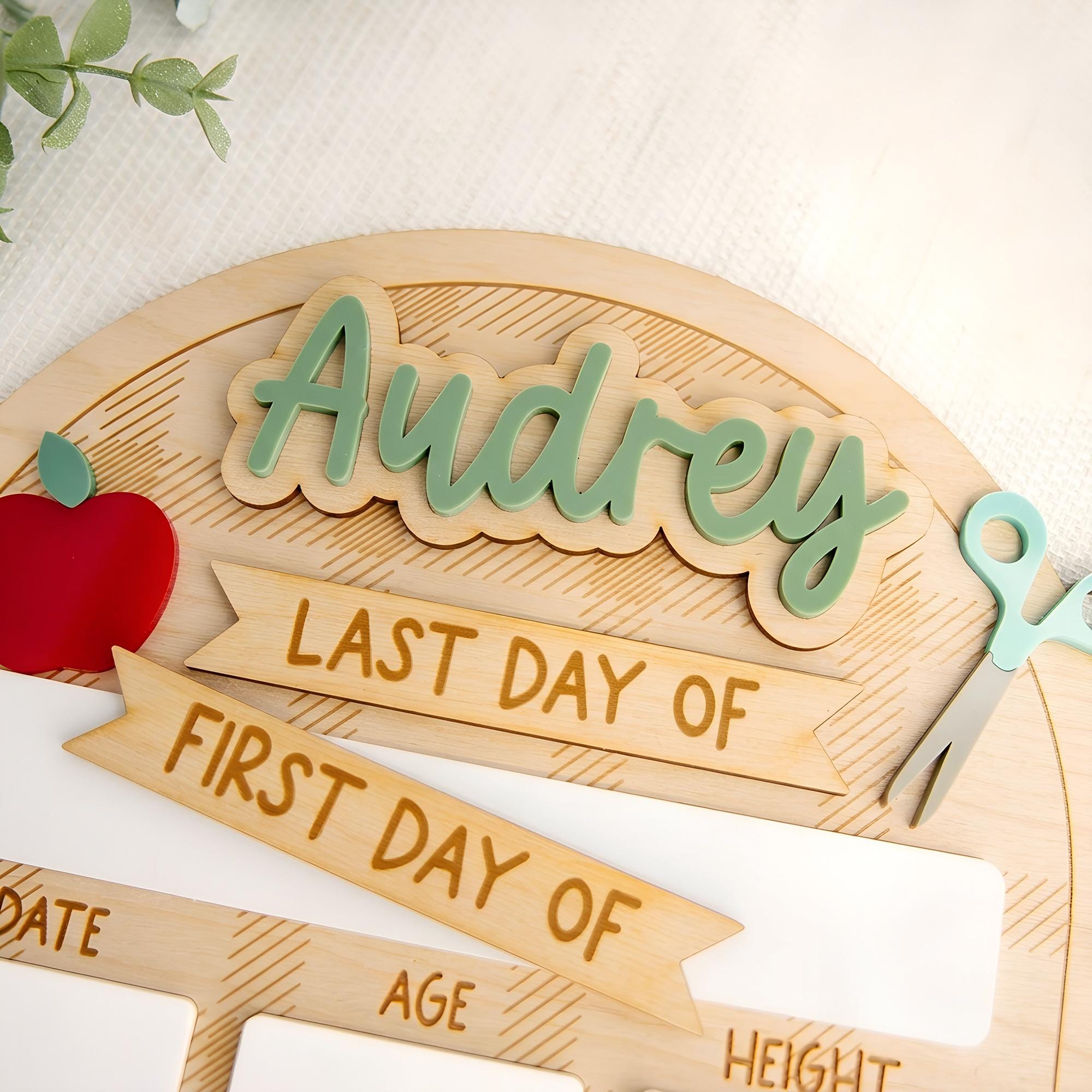 First & Last Day of School Sign - Silly Goose