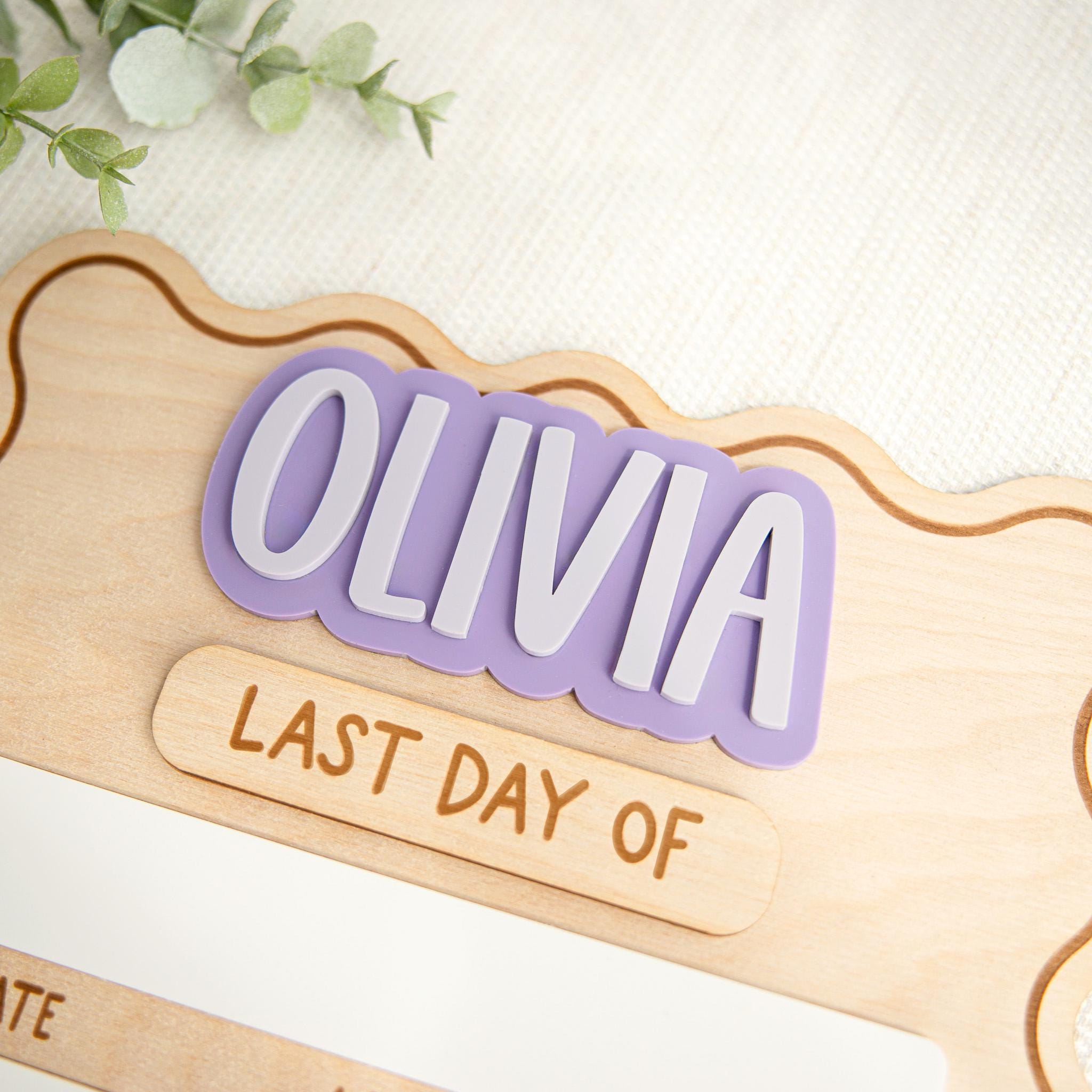 First & Last Day of School Sign