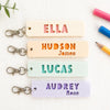 Personalized Backpack Name Tag, Acrylic Kids Backpack Tag, Custom Name Keychain, Lunch Box Tag, Daycare Bag Tag, Back to School Bag Charm